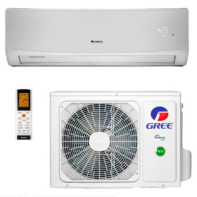 Кондиціонер GREE Lomo Inverter GWH12QC-K6DND2D Silver
