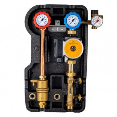 Дволінійна сонячна станція, 3/4? М, 6 бар, 2-12 л/хв, GRUNDFOS SOLAR 25-65