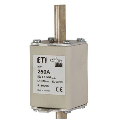 Запобіжник NH-00 Battery 100A 80V DC