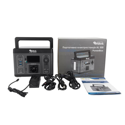 Портативна зарядна станція ALTEK PowerBox AL 300 (296 Вт·г) Портативна зарядна станція ALTEK PowerBox AL 300 (296 Вт·г)