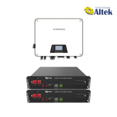 Гібридна станція Hypontech HES-5000 5KW, Dyness B4850, 48V – 2.4 кВт (2 шт.)