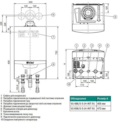 Котел газовий Vaillant ecoTEC plus VU 486/5-5 (H-INT IV)