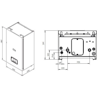 Електричний котел Protherm Ray (Скат) 12 KE /14 EU